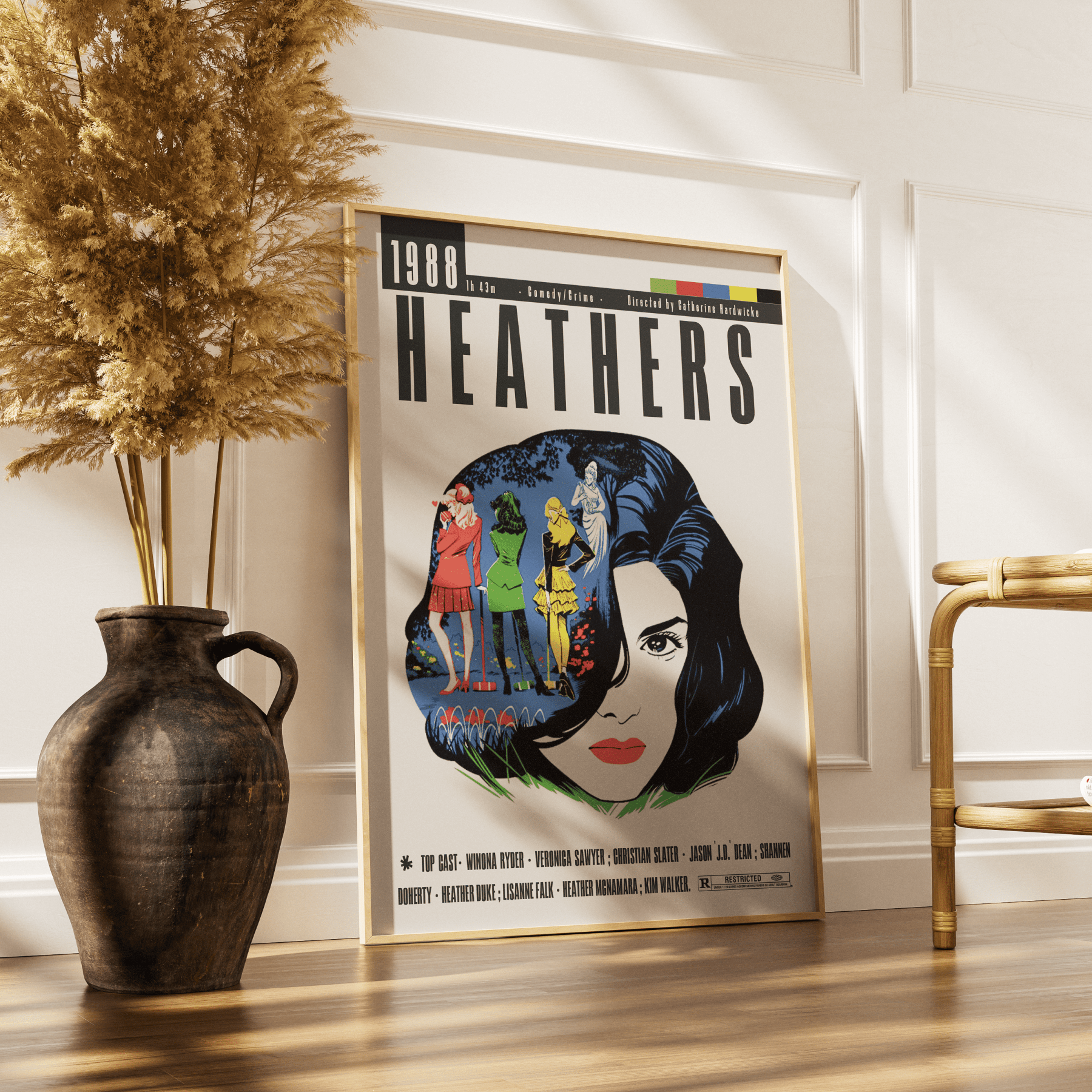 Heathers (1988) Movie Posters - 98 Types StudioModern Minimal Movies