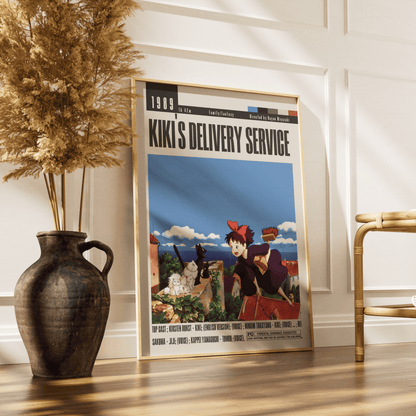 Kiki’s Delivery Service (1989) Anime Poster - 98 Types StudioModern Minimal Movies