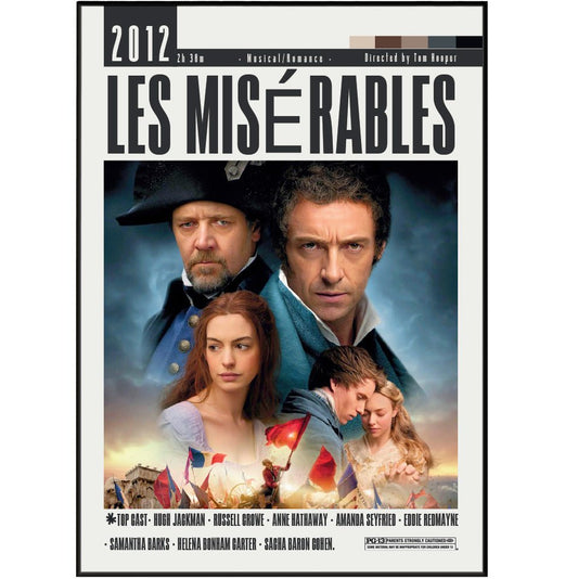 Les Misérables (2012) Movie Posters - 98 Types StudioModern Minimal Movies