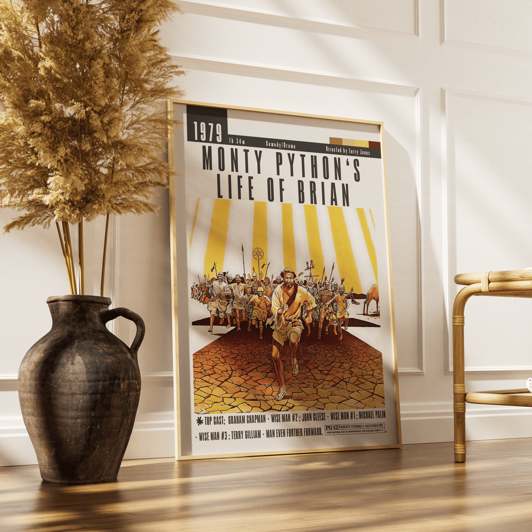 Monty Python’s Life of Brian (1979) Movie Poster - 98 Types StudioModern Minimal Movies