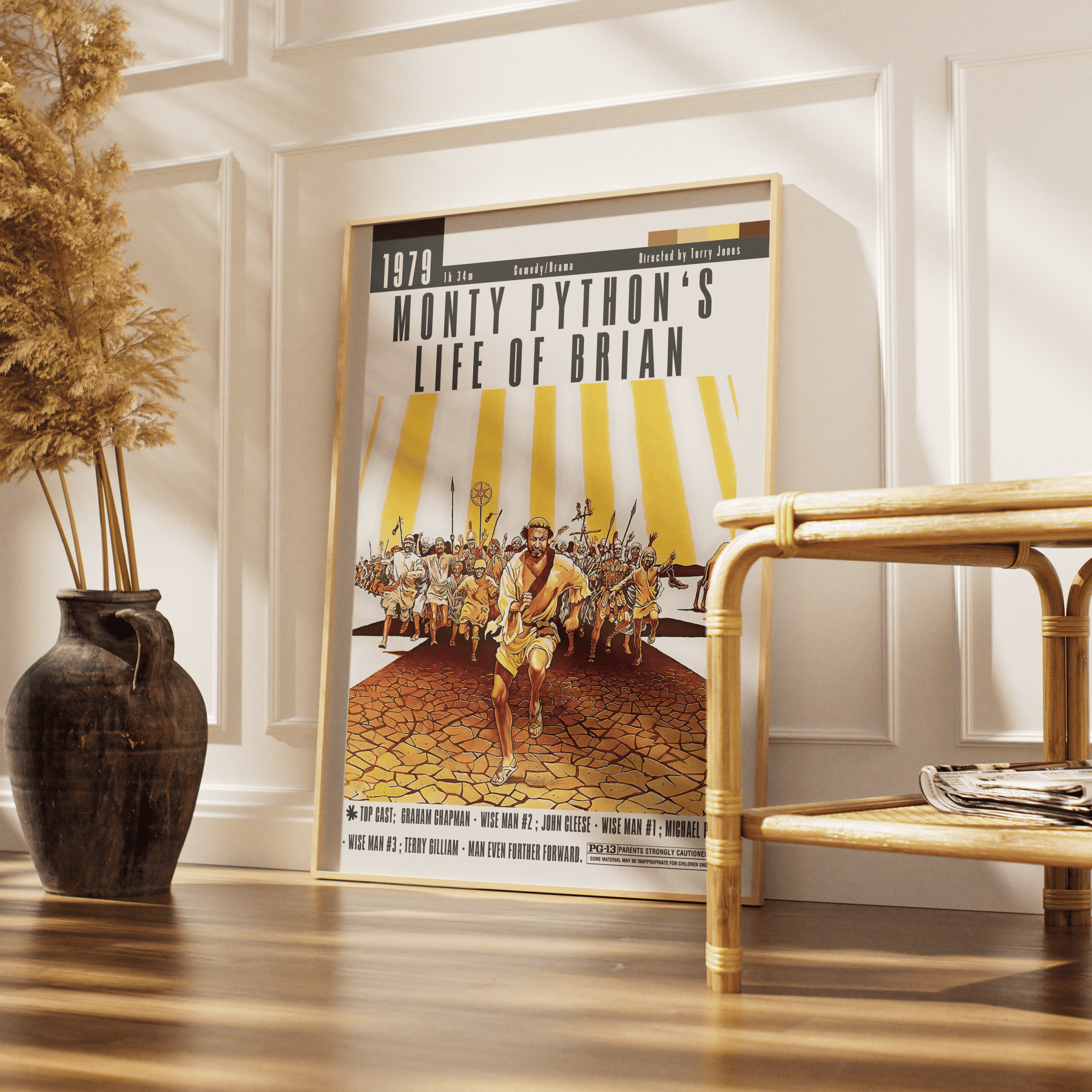 Monty Python’s Life of Brian (1979) Movie Poster - 98 Types StudioModern Minimal Movies