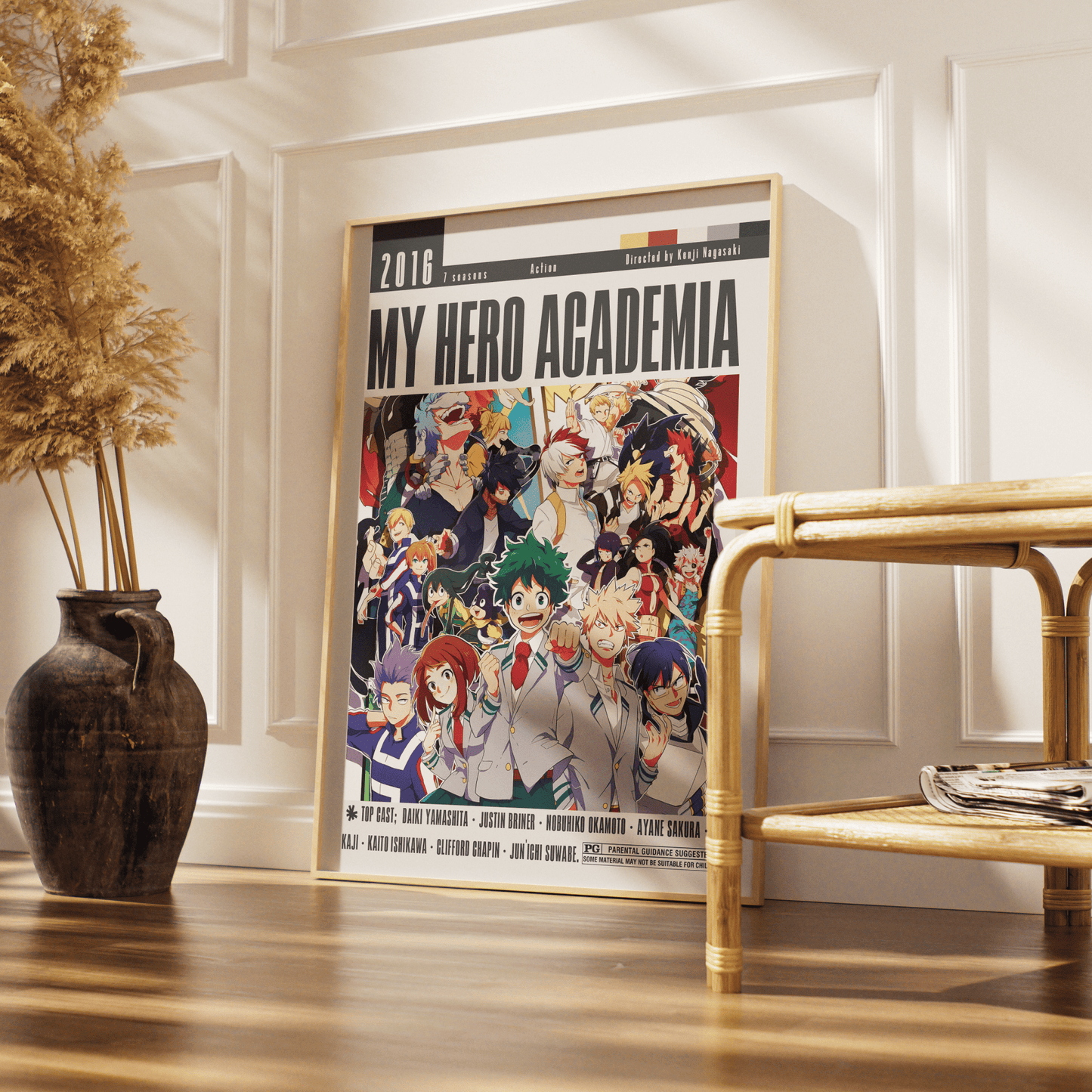 My Hero Academia (2016) Anime Poster - 98 Types StudioModern Minimal Movies