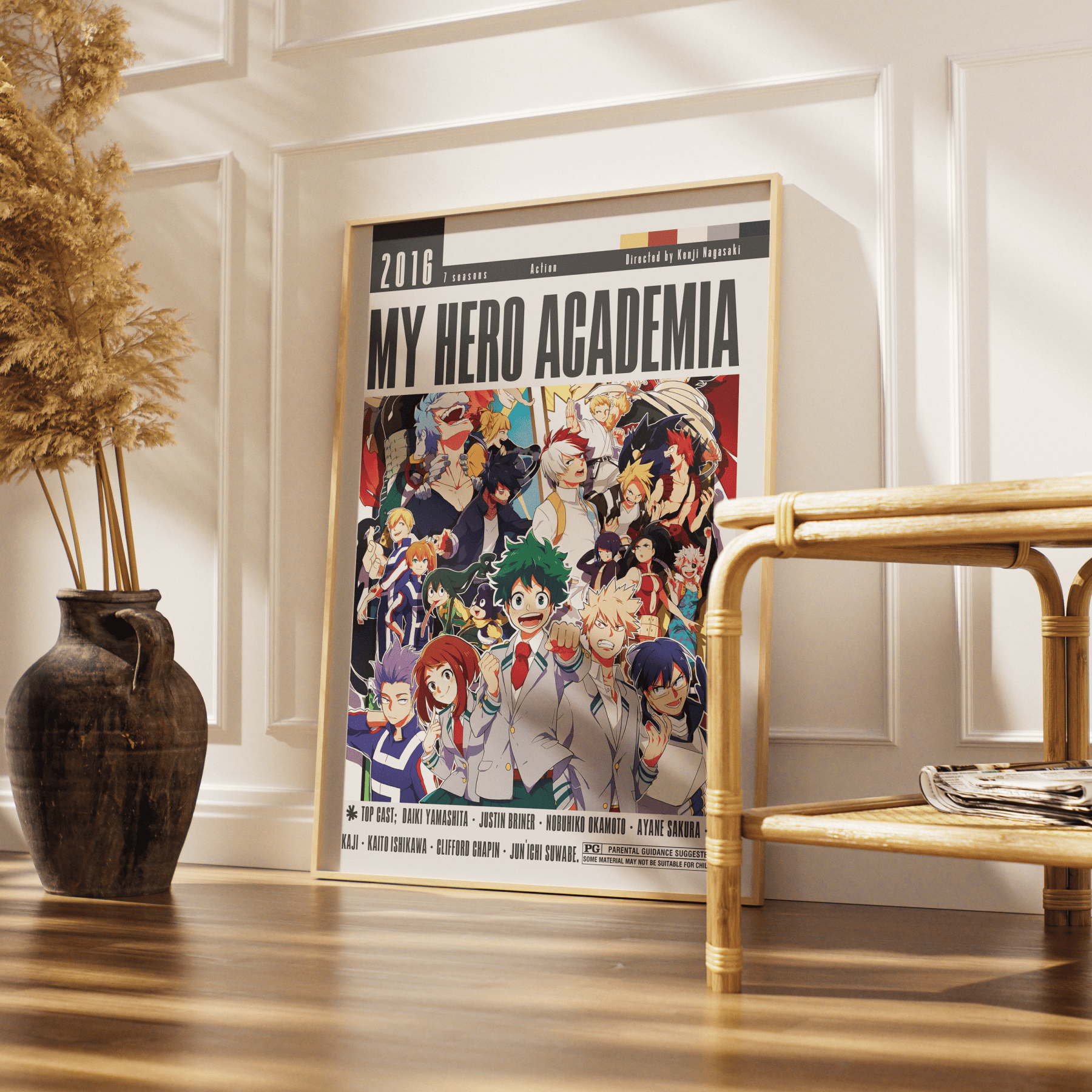 My Hero Academia (2016) Anime Poster - 98 Types StudioModern Minimal Movies