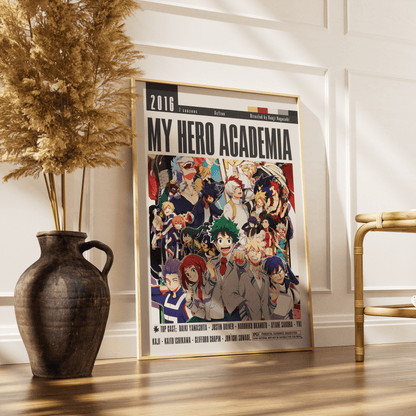My Hero Academia (2016) Anime Poster - 98 Types StudioModern Minimal Movies