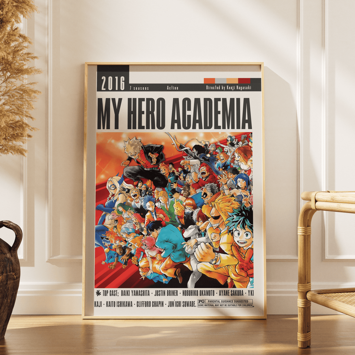 My Hero Academia (2016) Anime Posters - 98 Types StudioModern Minimal Movies