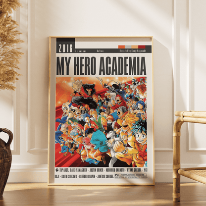 My Hero Academia (2016) Anime Posters - 98 Types StudioModern Minimal Movies