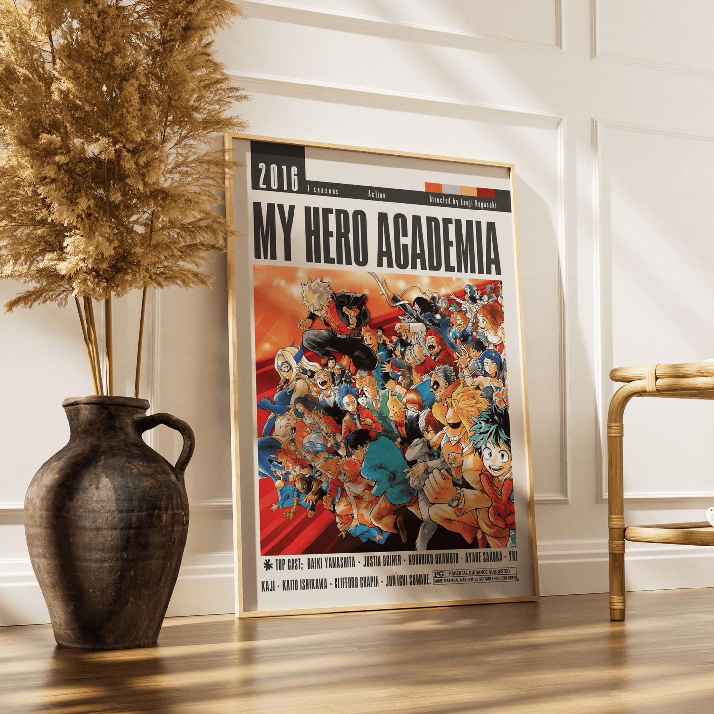 My Hero Academia (2016) Anime Posters - 98 Types StudioModern Minimal Movies