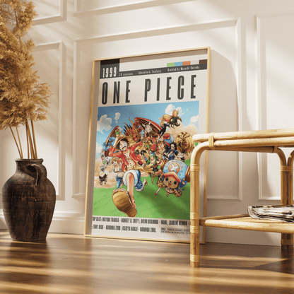 One Piece 1999 Anime Poster - 98 Types StudioModern Minimal Movies
