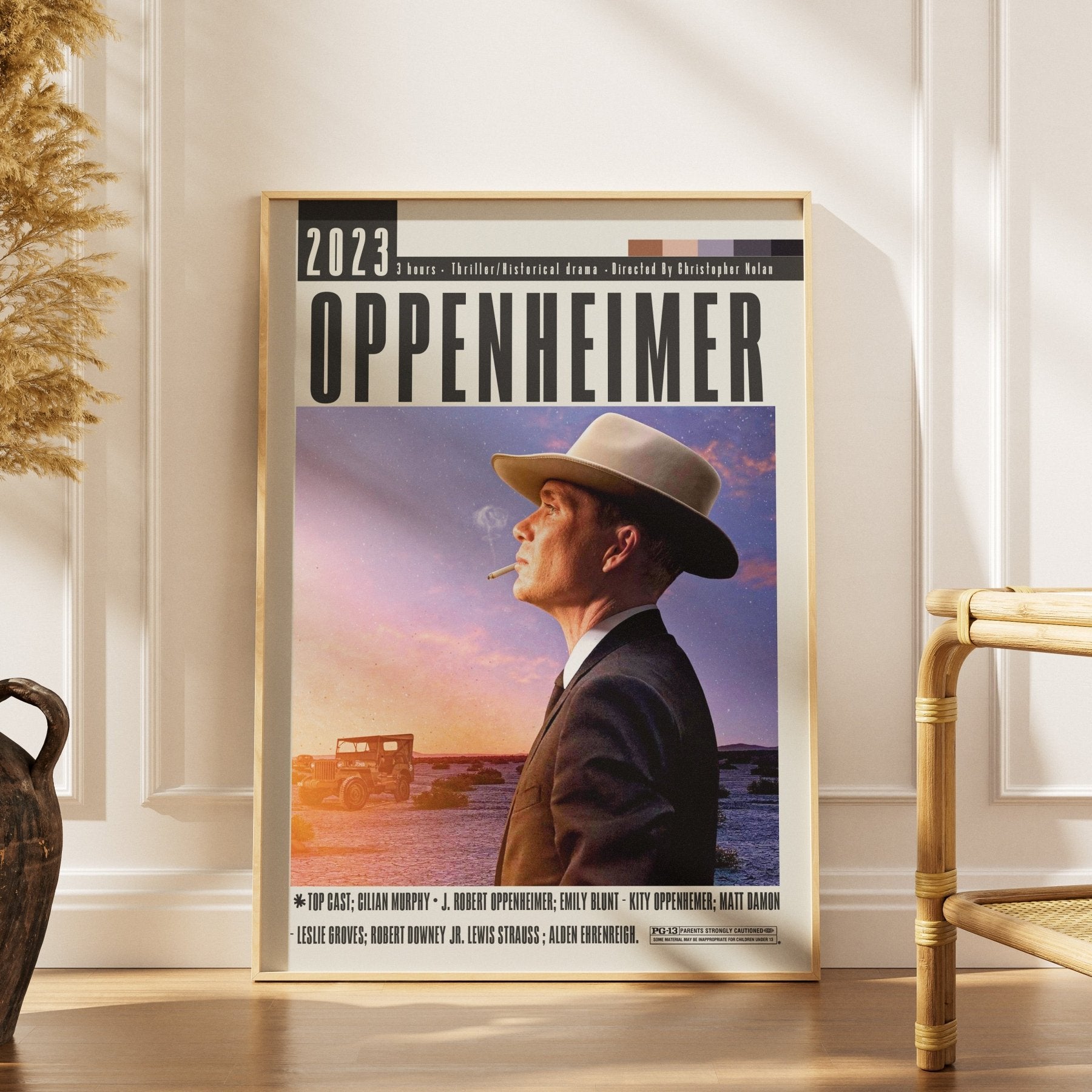 Oppenheimer (2023) Movie Posters - 98 Types StudioModern Minimal Movies