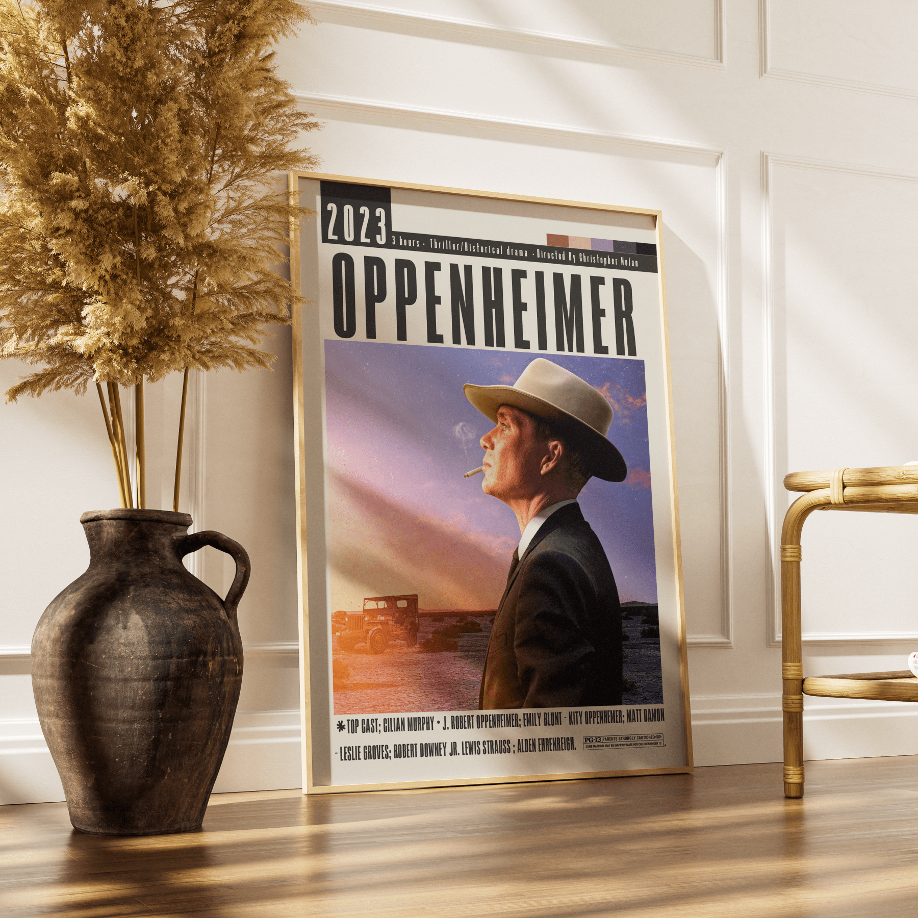 Oppenheimer (2023) Movie Posters - 98 Types StudioModern Minimal Movies
