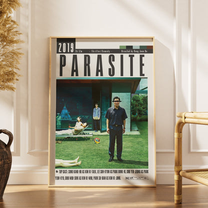 Parasite (2019) Movie Poster - 98 Types StudioModern Minimal Movies
