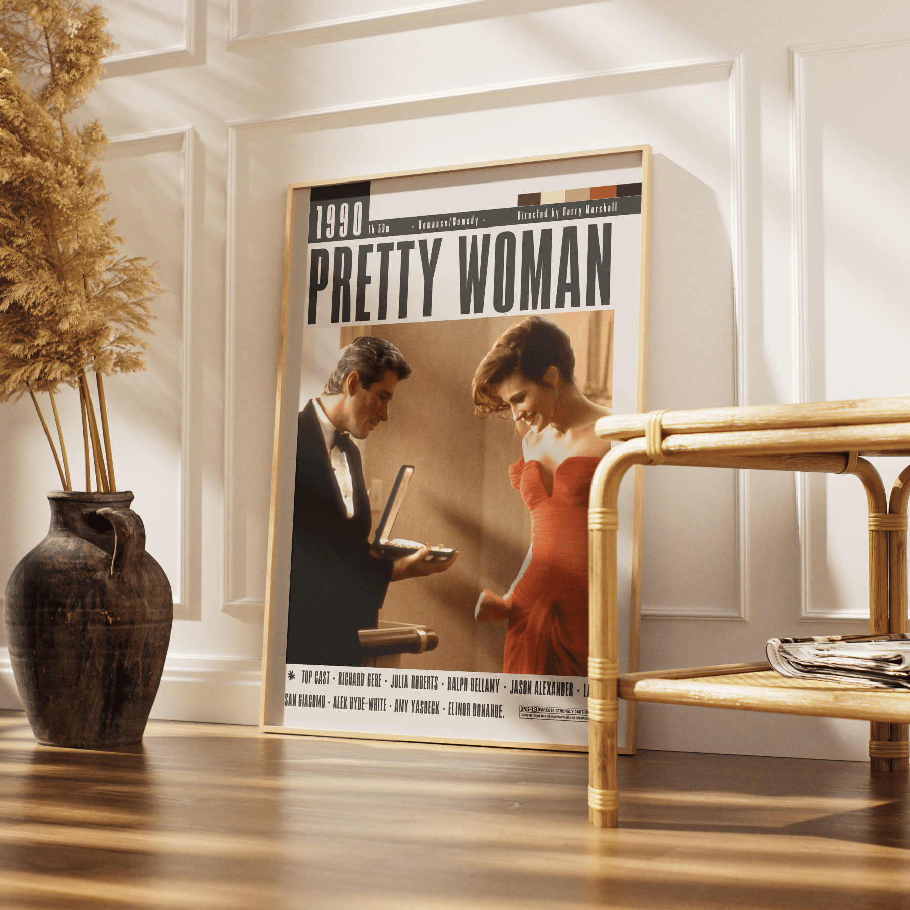 Pretty Woman (1990) Movie Poster - 98 Types StudioModern Minimal Movies