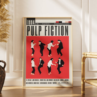 Pulp Fiction (1994) Movies Posters - 98 Types StudioModern Minimal Movies