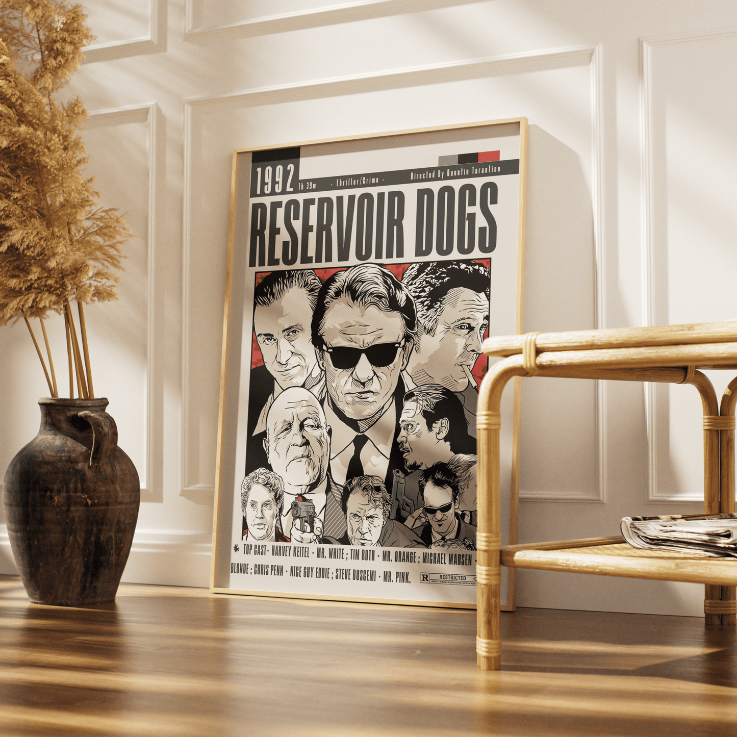 Reservoir Dogs (1992) Movie Poster - 98 Types StudioModern Minimal Movies