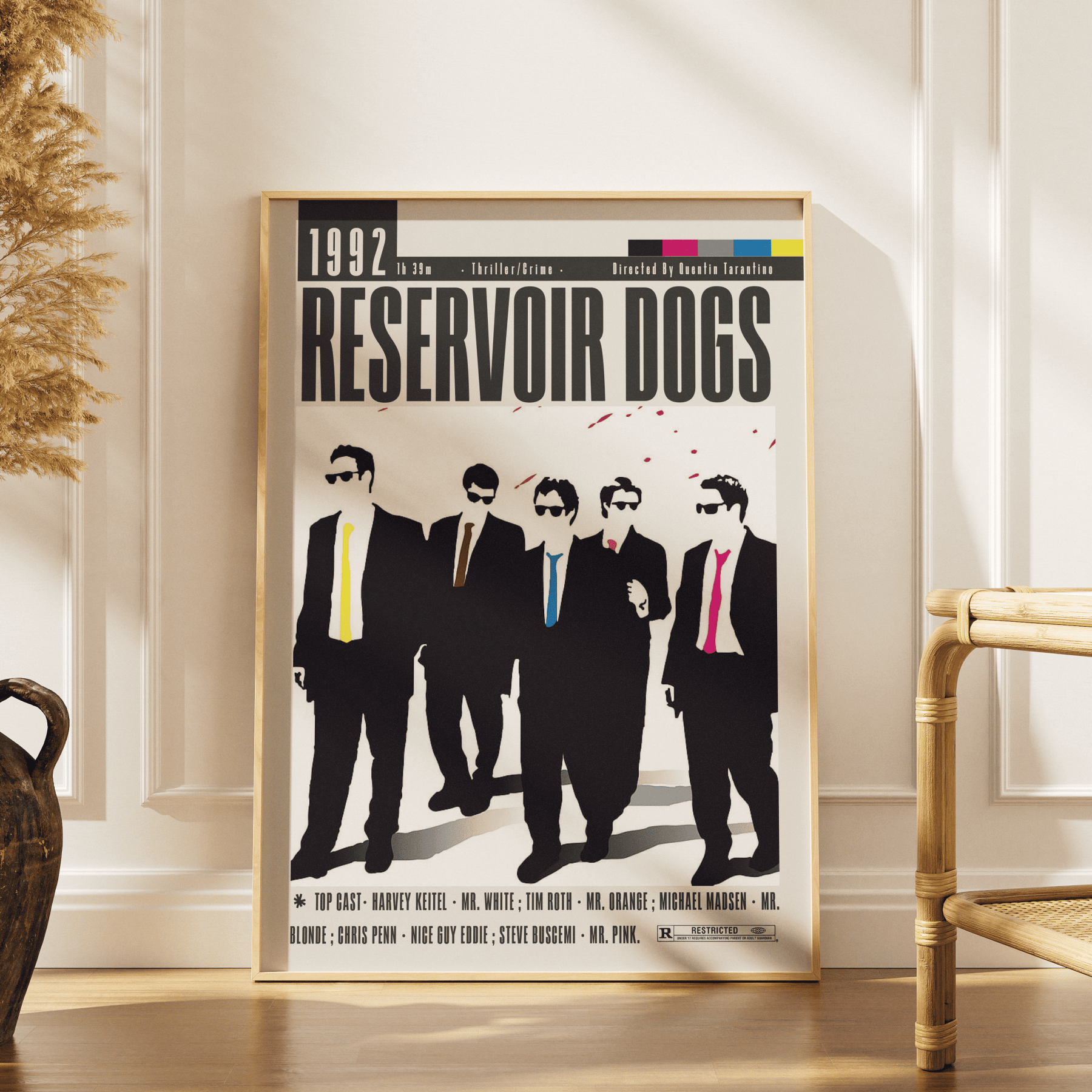 Reservoir Dogs (1992) Movie Posters - 98 Types StudioModern Minimal Movies