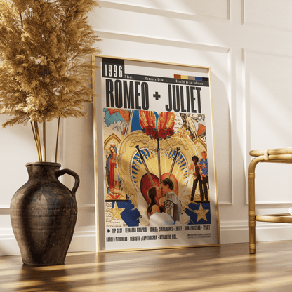 Romeo + Juliet (1996) Movie Poster - 98 Types StudioModern Minimal Movies