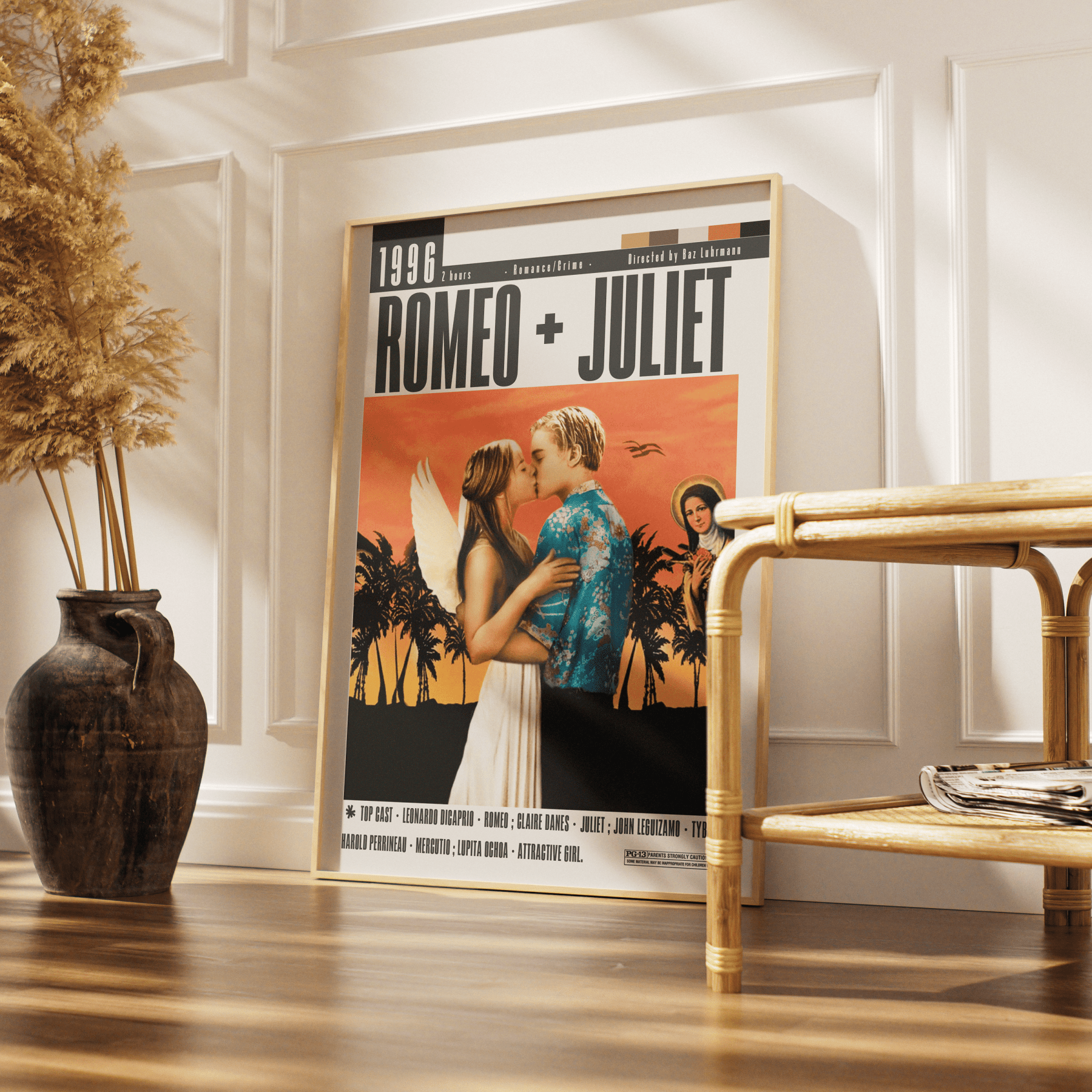 Romeo + Juliet (1996) Movie Posters - 98 Types StudioModern Minimal Movies