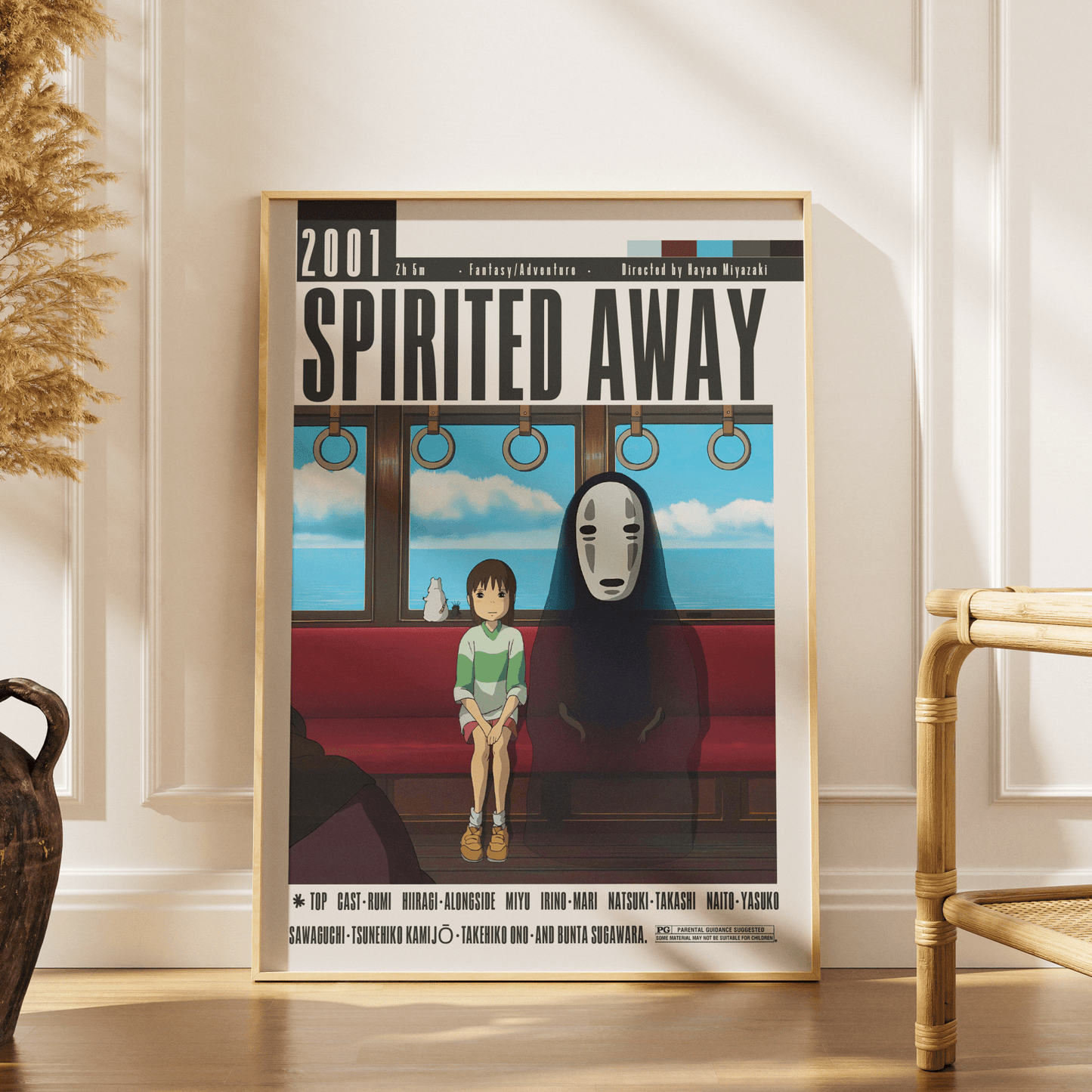 Spirited Away (2001) Studio Ghibli Movie Posters - 98 Types StudioModern Minimal Movies