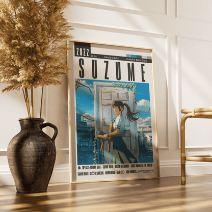 Suzume (2022) Anime Poster - 98 Types StudioModern Minimal Movies
