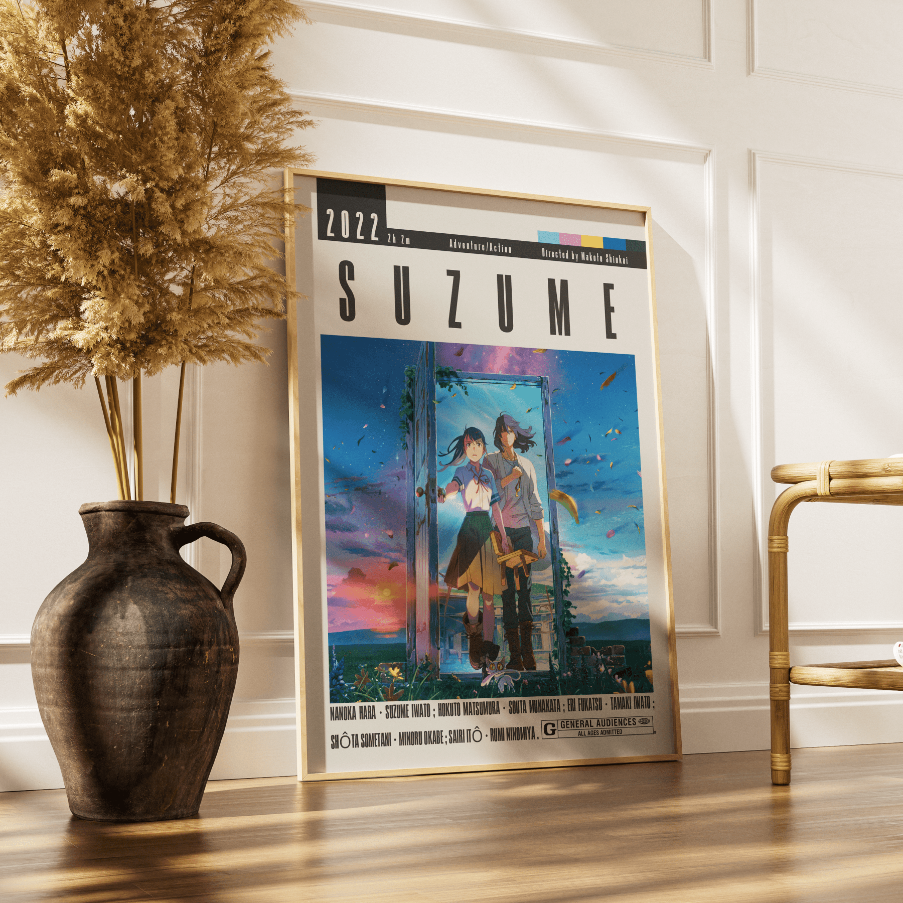 Suzume (2022) Anime Posters - 98 Types StudioModern Minimal Movies