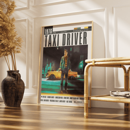 Taxi Driver (1976) Movie Posters - 98 Types StudioModern Minimal Movies