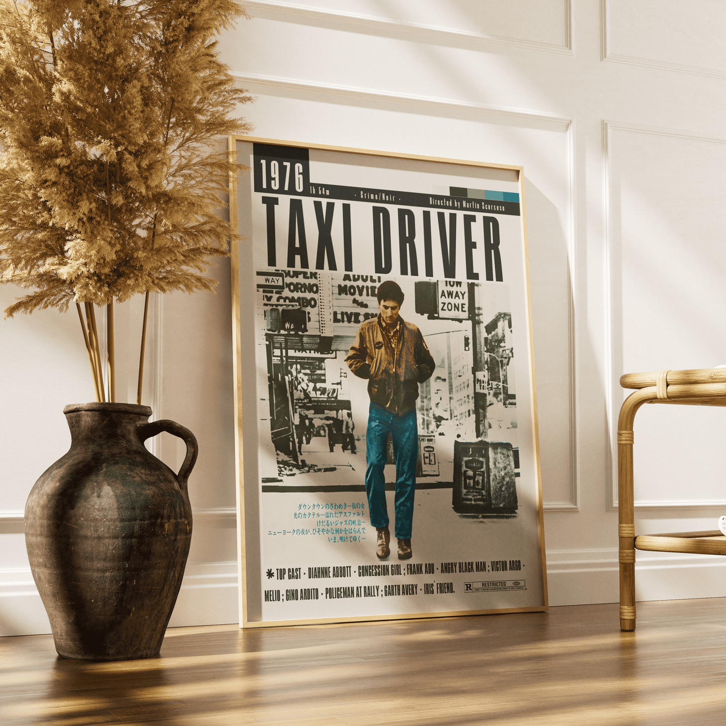 Taxi Driver (1976) Movies Posters - 98 Types StudioModern Minimal Movies