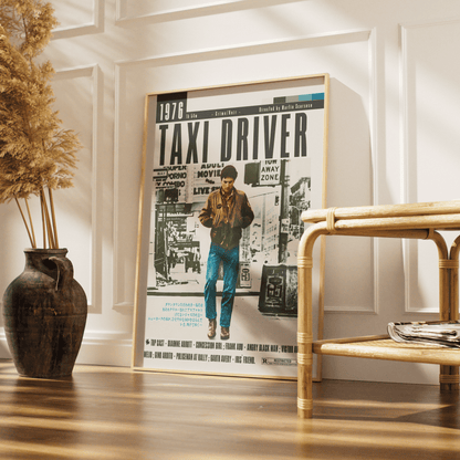 Taxi Driver (1976) Movies Posters - 98 Types StudioModern Minimal Movies