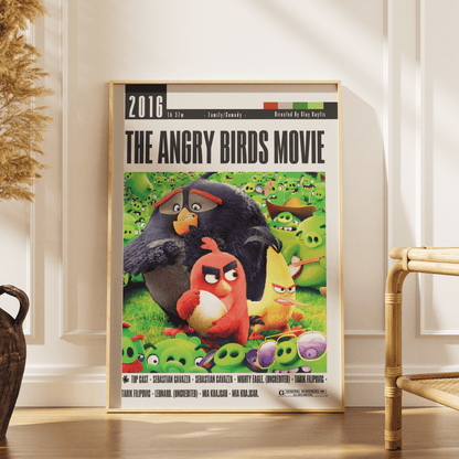 The Angry Birds Movie (2016) Posters - 98 Types StudioModern Minimal Movies