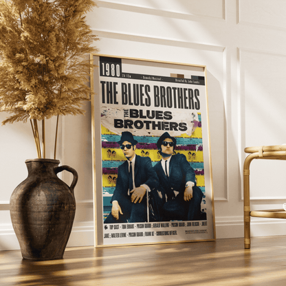 The Blues Brothers (1980) Movie Poster - 98 Types StudioModern Minimal Movies
