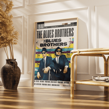 The Blues Brothers (1980) Movie Poster - 98 Types StudioModern Minimal Movies