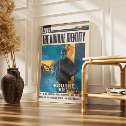 The Bourne Identity (2002) Movie Posters - 98 Types StudioModern Minimal Movies