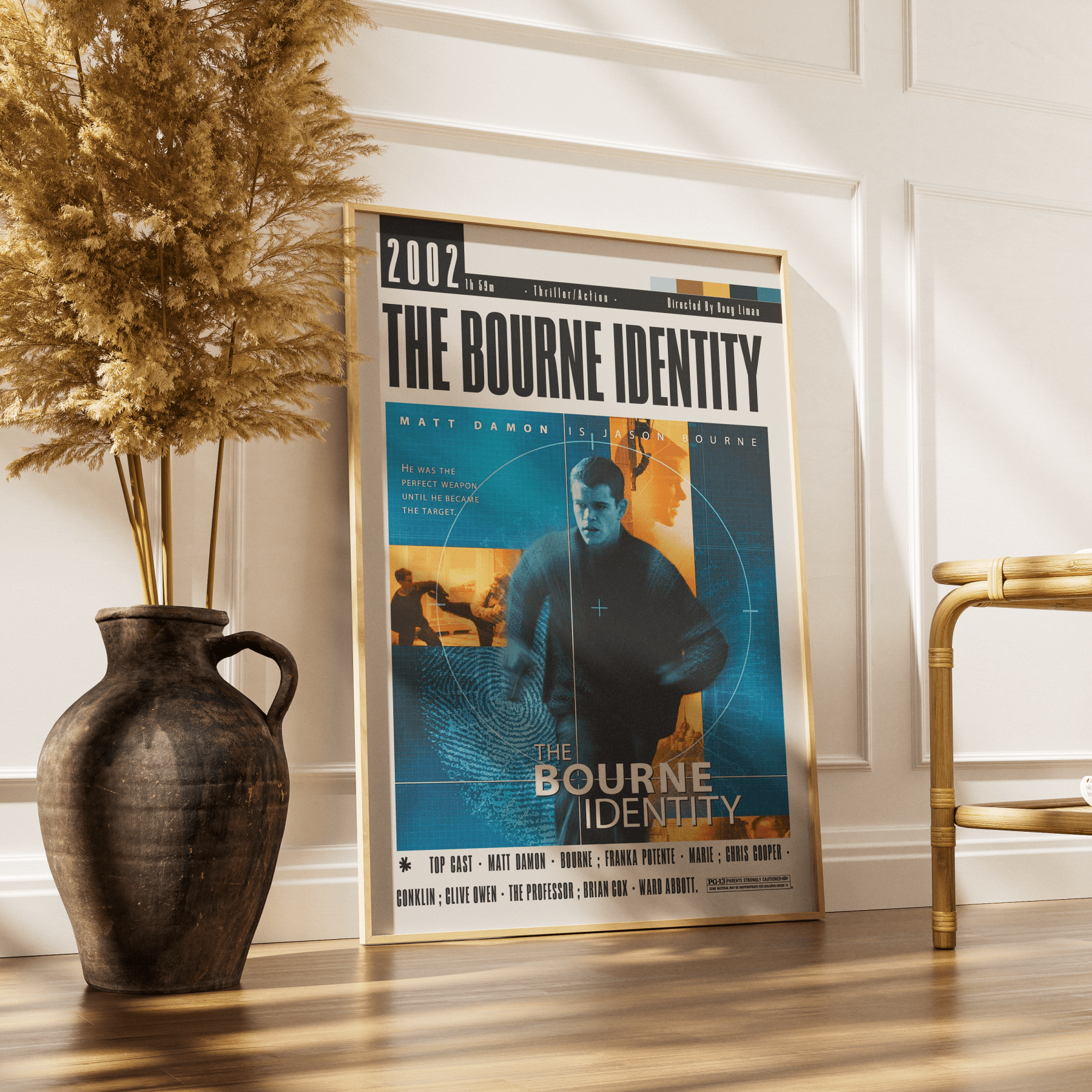 The Bourne Identity (2002) Movie Posters - 98 Types StudioModern Minimal Movies