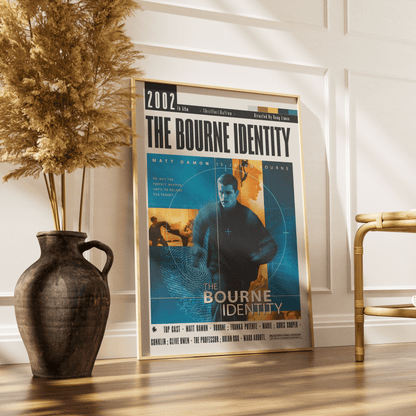 The Bourne Identity (2002) Movie Posters - 98 Types StudioModern Minimal Movies