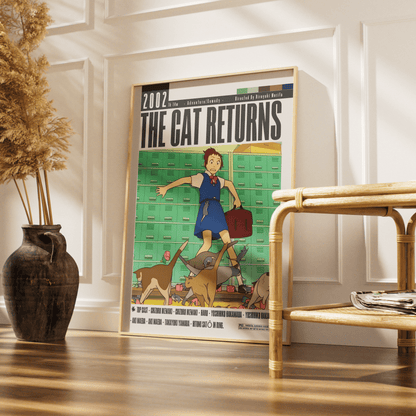 The Cat Returns (2002) Movie Posters - 98 Types StudioModern Minimal Movies