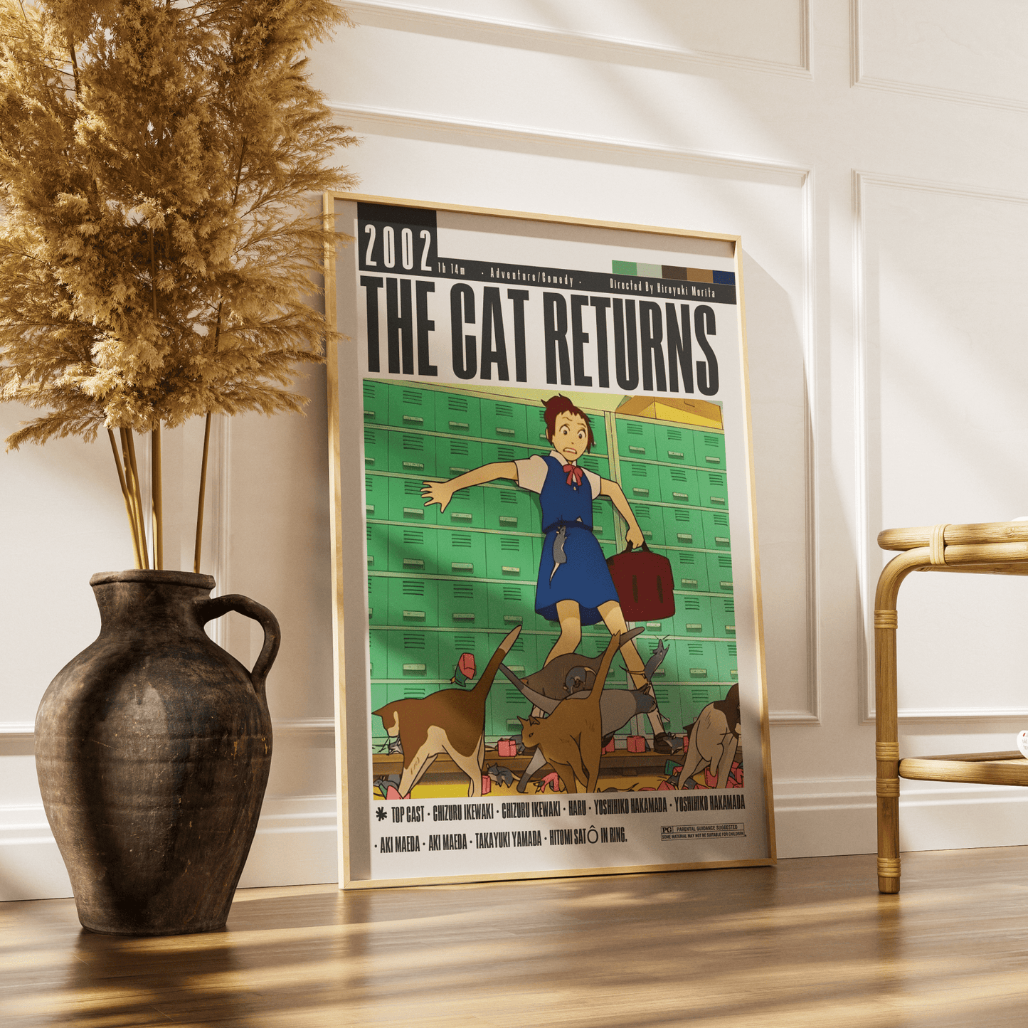 The Cat Returns (2002) Movie Posters - 98 Types StudioModern Minimal Movies