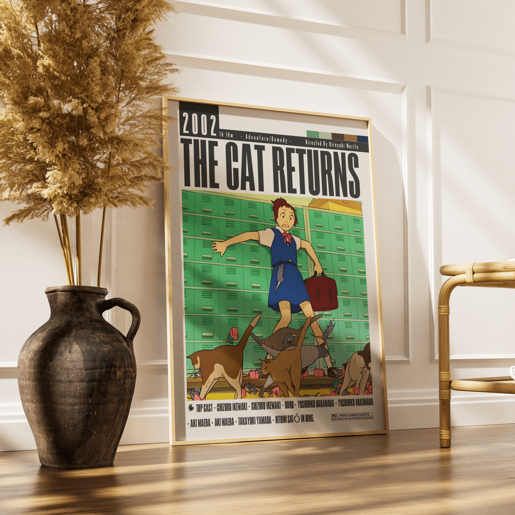 The Cat Returns (2002) Movie Posters - 98 Types StudioModern Minimal Movies