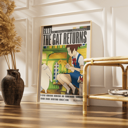 The Cat Returns (2002) Movies Poster - 98 Types StudioModern Minimal Movies
