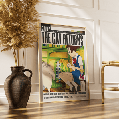 The Cat Returns (2002) Movies Poster - 98 Types StudioModern Minimal Movies