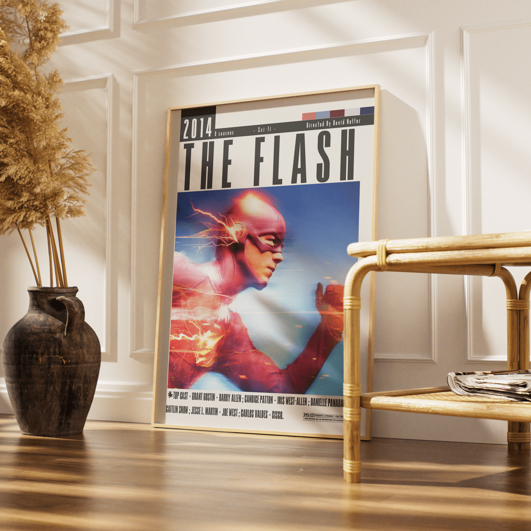 The Flash (2014) TV Series Posters - 98 Types StudioModern Minimal Movies