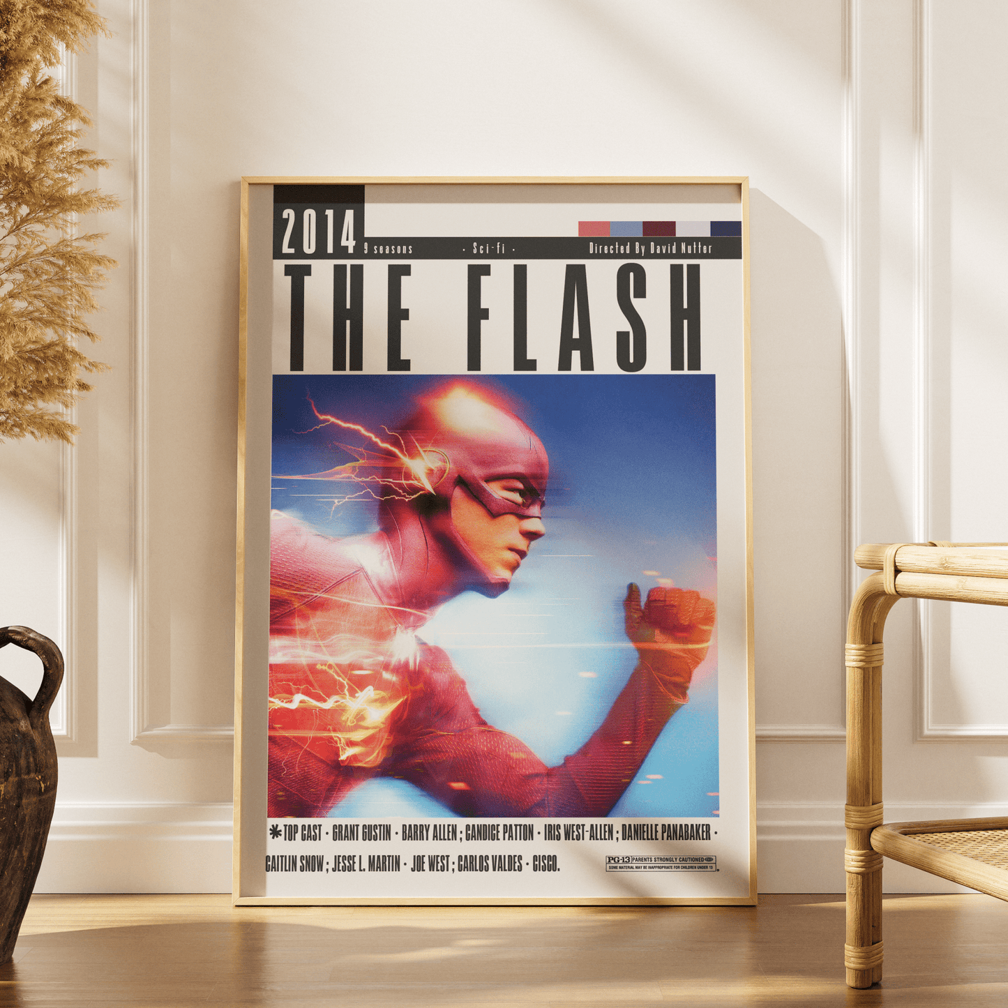 The Flash (2014) TV Series Posters - 98 Types StudioModern Minimal Movies