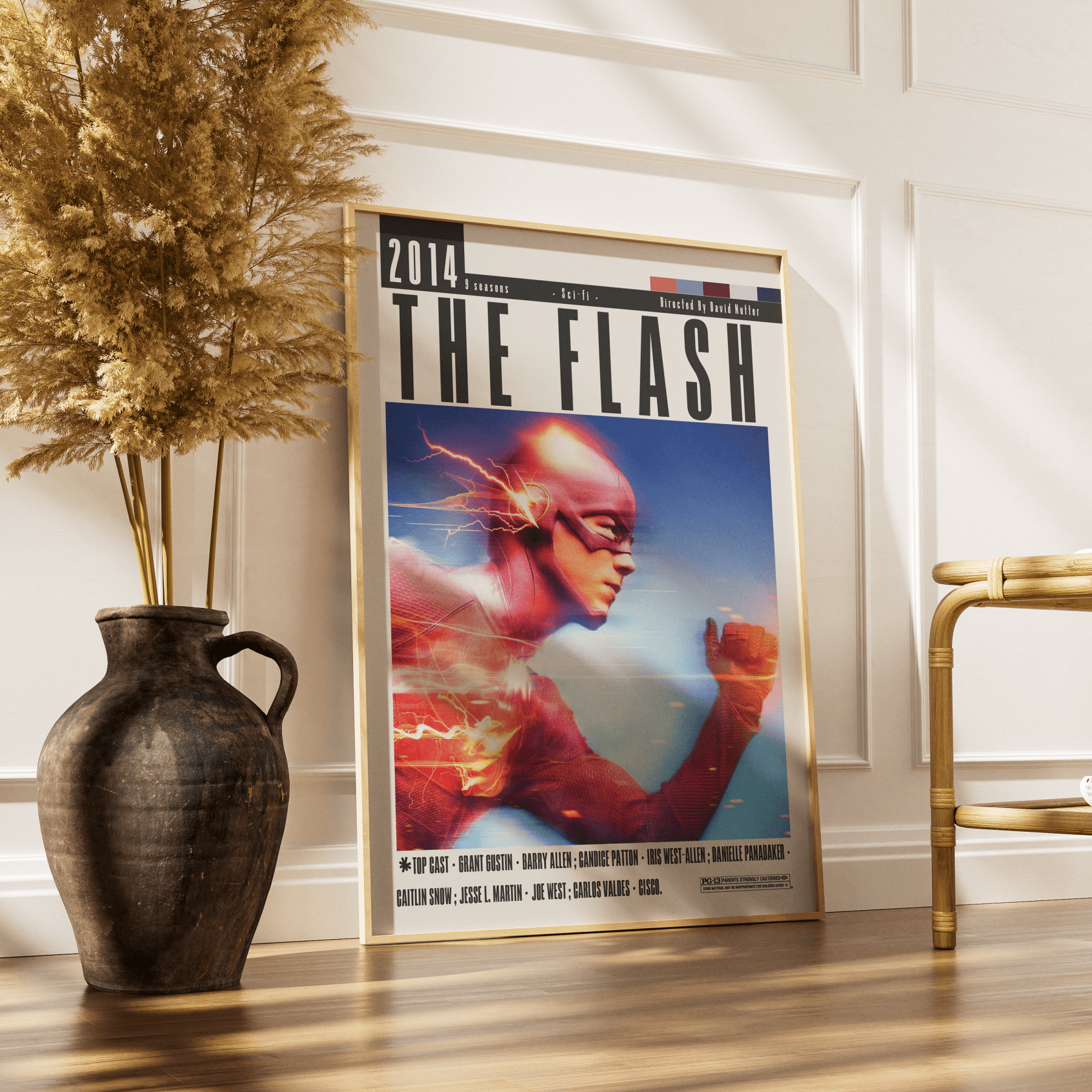 The Flash (2014) TV Series Posters - 98 Types StudioModern Minimal Movies