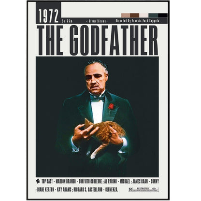 The Godfather (1972) Movie Posters - 98 Types StudioModern Minimal Movies