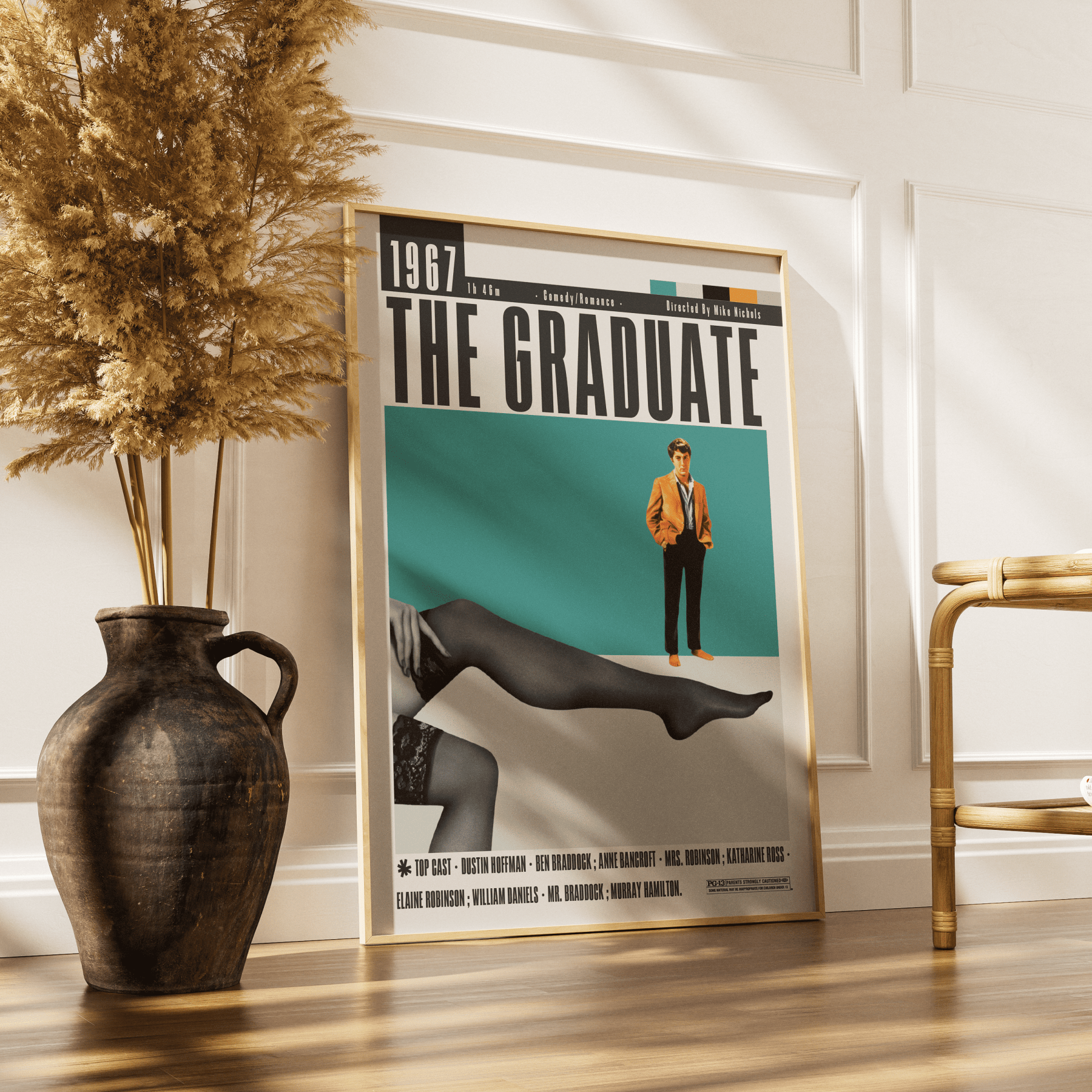 The Graduate (1967) Movie Poster - 98 Types StudioModern Minimal Movies