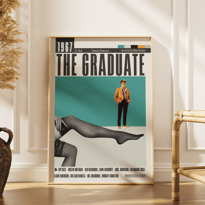 The Graduate (1967) Movie Poster - 98 Types StudioModern Minimal Movies