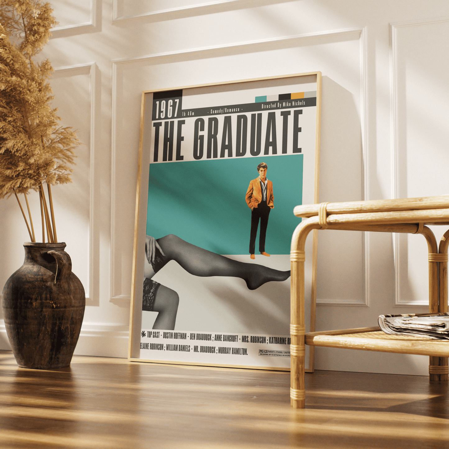 The Graduate (1967) Movie Poster - 98 Types StudioModern Minimal Movies