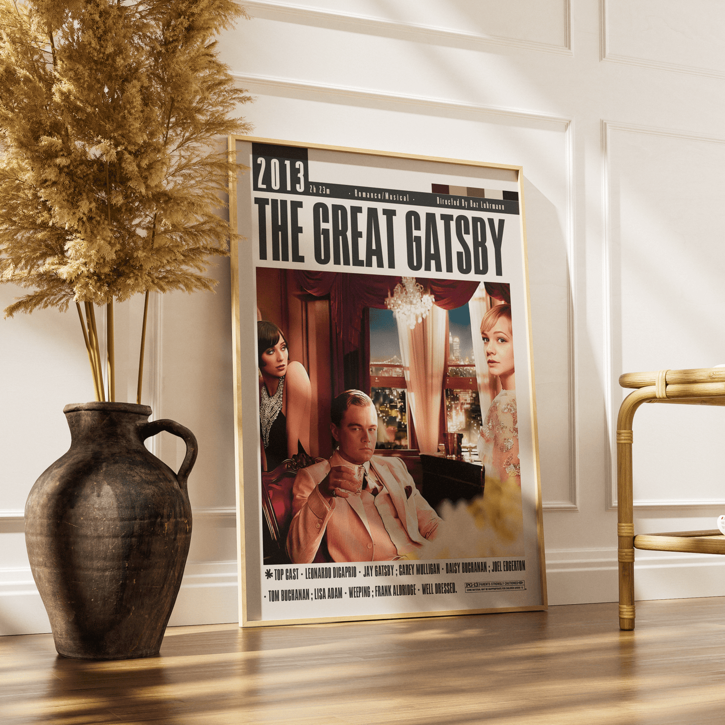 The Great Gatsby (2013) Movie Posters - 98 Types StudioModern Minimal Movies