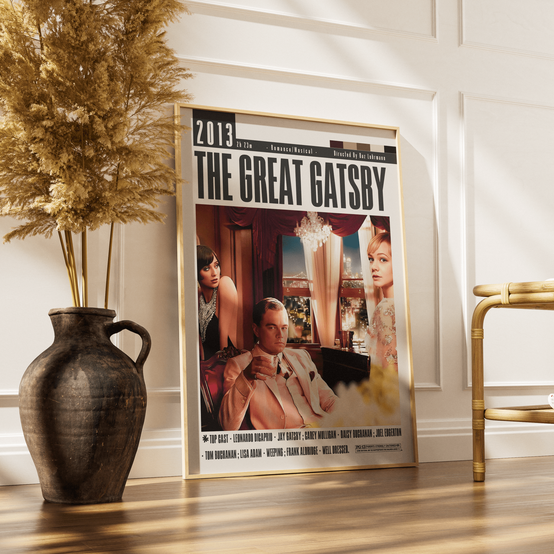 The Great Gatsby (2013) Movie Posters - 98 Types StudioModern Minimal Movies