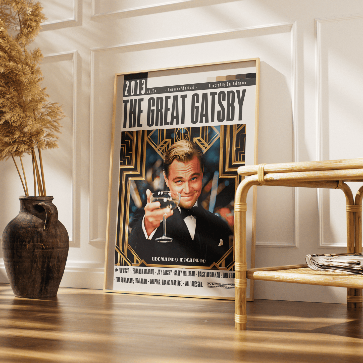 The Great Gatsby (2013) Movies Poster - 98 Types StudioModern Minimal Movies