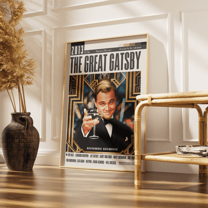 The Great Gatsby (2013) Movies Poster - 98 Types StudioModern Minimal Movies