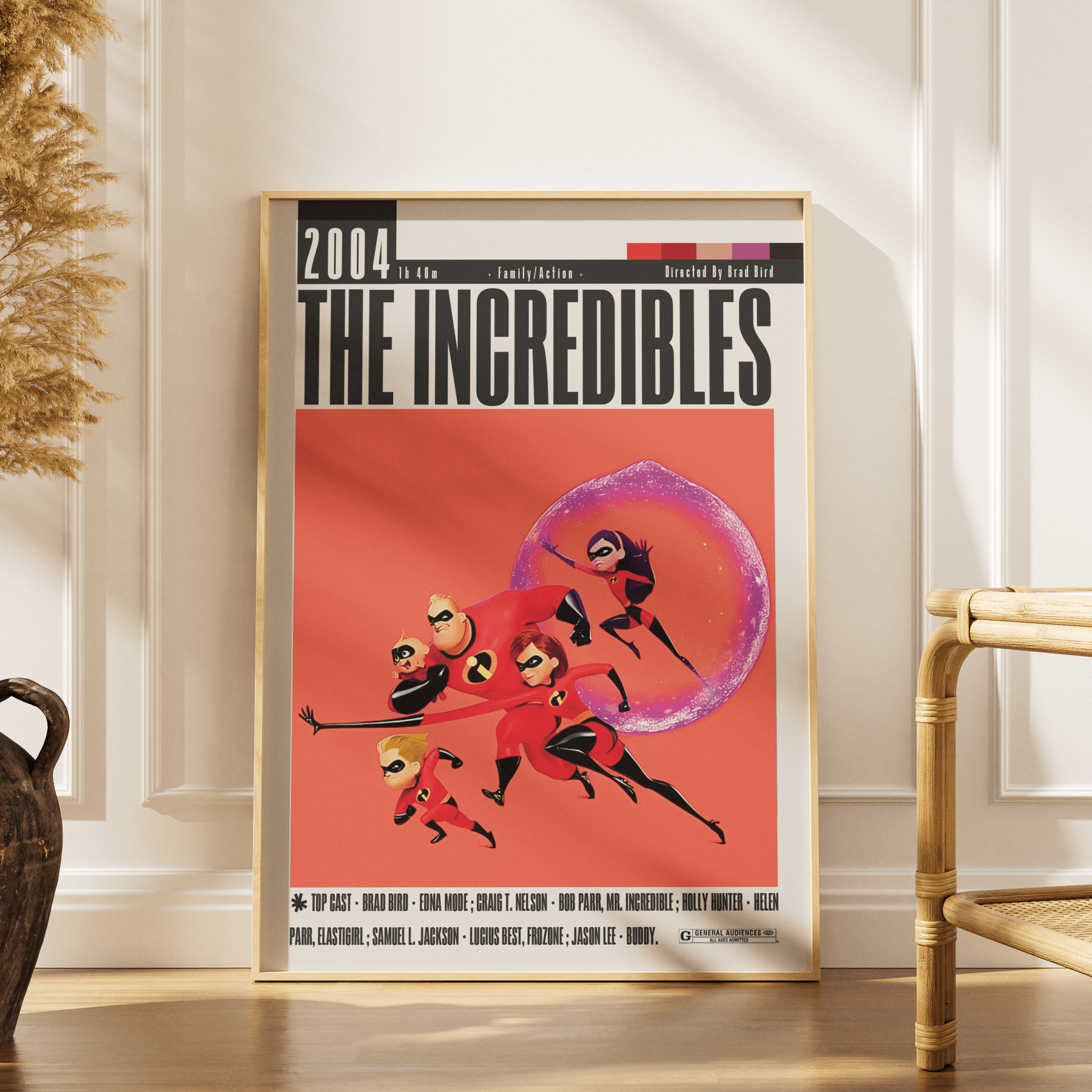 The Incredibles (2004) Movie Posters - 98 Types StudioModern Minimal Movies